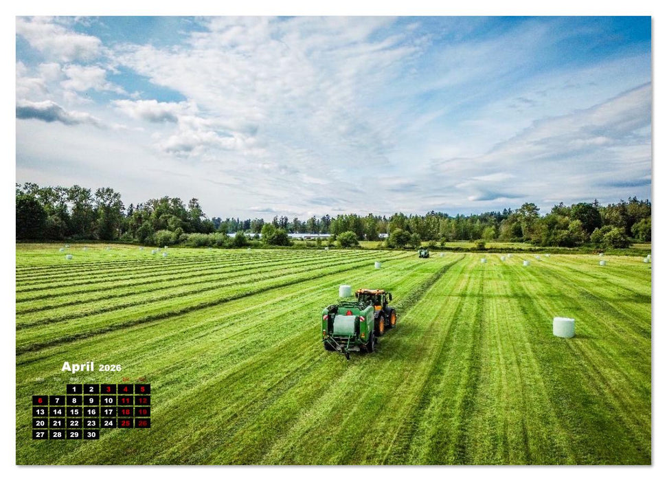 Agriculture in North America (CALVENDO Monthly Calendar 2026)