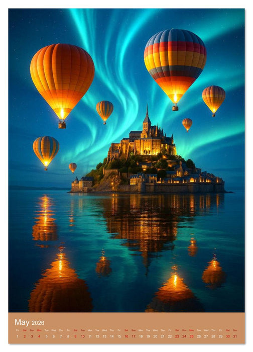 Drifting Reality (CALVENDO Monthly Calendar 2026)