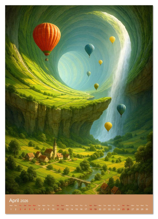 Drifting Reality (CALVENDO Premium-Calendar 2026)