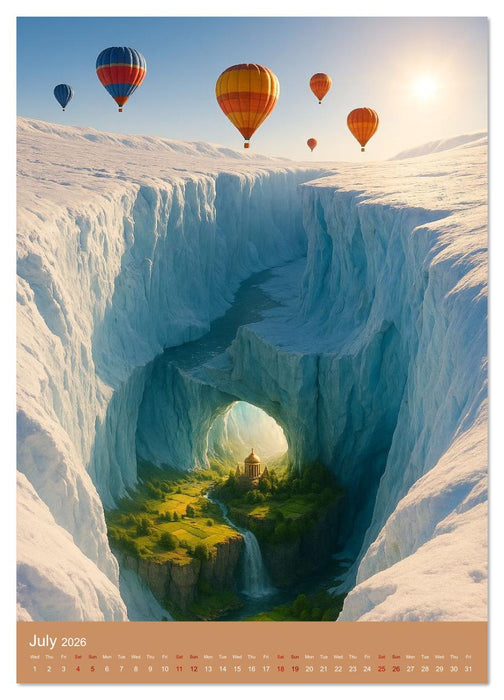 Drifting Reality (CALVENDO Premium-Calendar 2026)