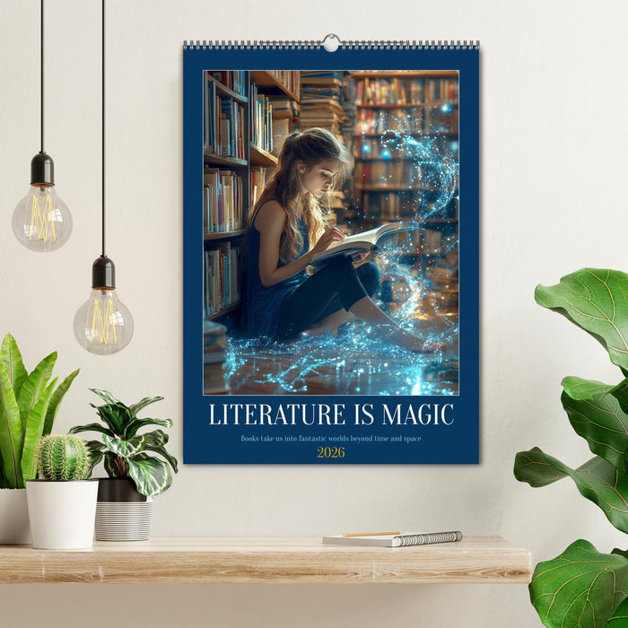 Literature is Magic (CALVENDO Monthly Calendar 2026)
