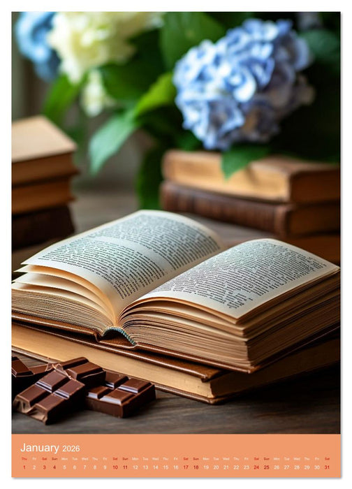 Literature is Magic (CALVENDO Monthly Calendar 2026)
