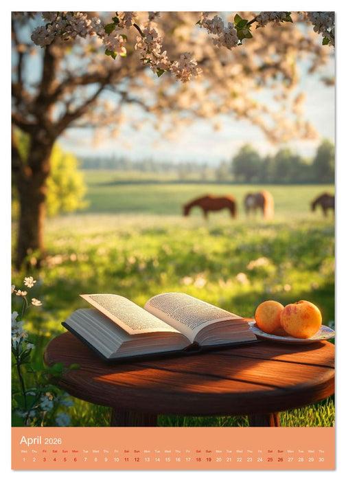 Literature is Magic (CALVENDO Monthly Calendar 2026)