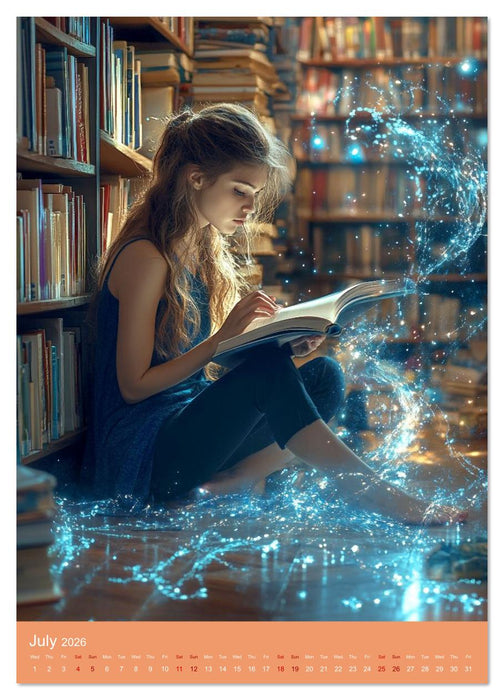 Literature is Magic (CALVENDO Premium-Calendar 2026)