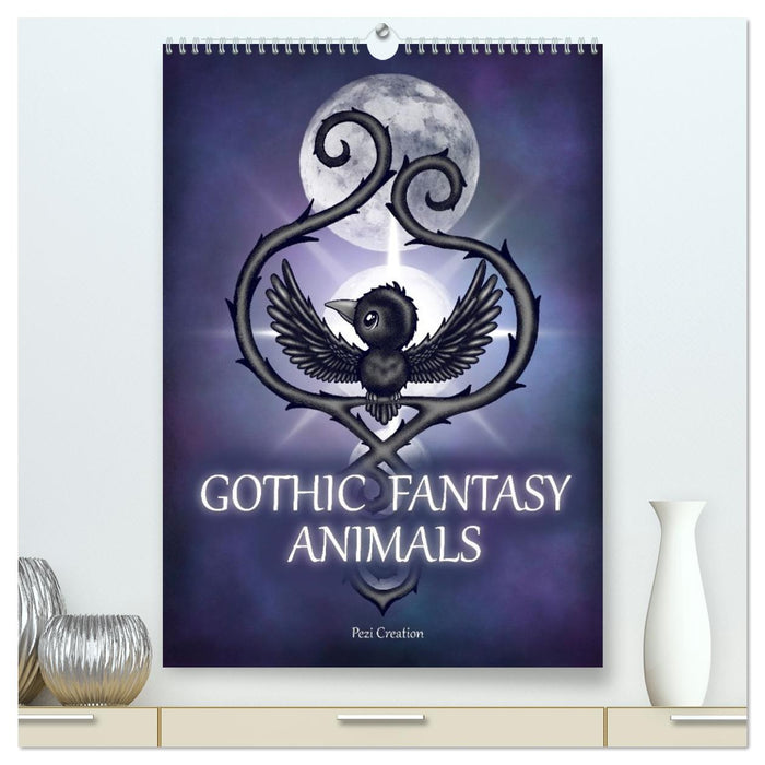 Gothic Fantasy Animals (CALVENDO Premium-Calendar 2026)