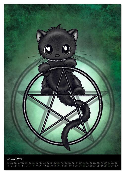 Gothic Fantasy Animals (CALVENDO Premium-Calendar 2026)