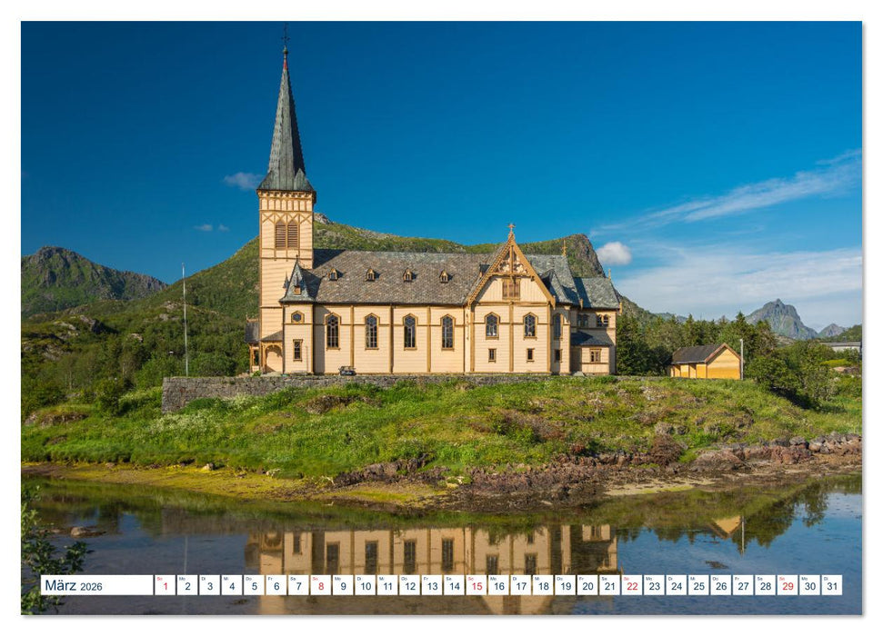 Lofoten Vesterålen (CALVENDO Wandkalender 2026)