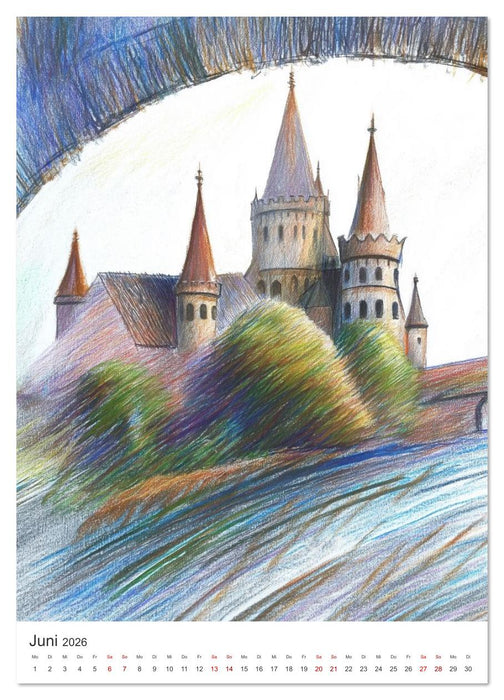 Wunderbare Orte (CALVENDO Premium Wandkalender 2026)