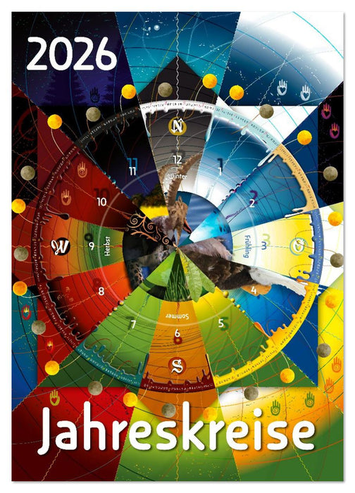 Jahreskreise (CALVENDO Wandkalender 2026)