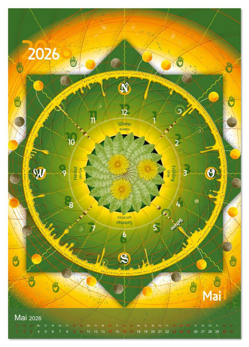 Jahreskreise (CALVENDO Wandkalender 2026)