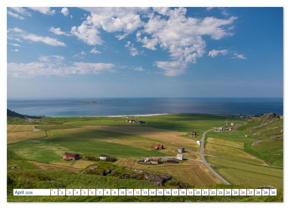 Lofoten Vesterålen (CALVENDO Premium Wandkalender 2026)