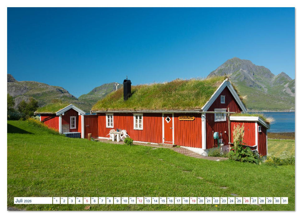 Lofoten Vesterålen (CALVENDO Premium Wandkalender 2026)