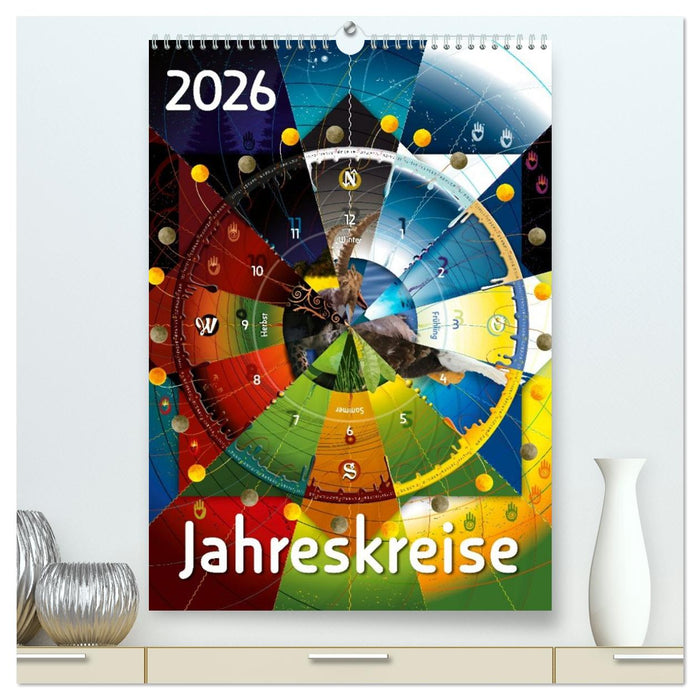 Jahreskreise (CALVENDO Premium Wandkalender 2026)