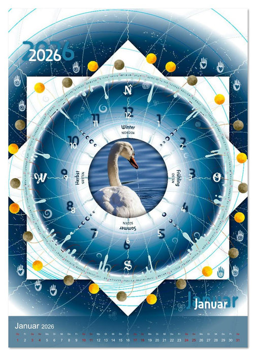 Jahreskreise (CALVENDO Premium Wandkalender 2026)