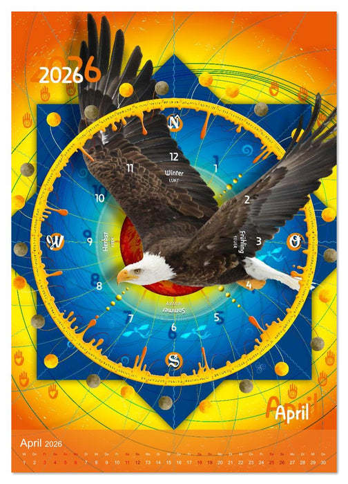 Jahreskreise (CALVENDO Premium Wandkalender 2026)