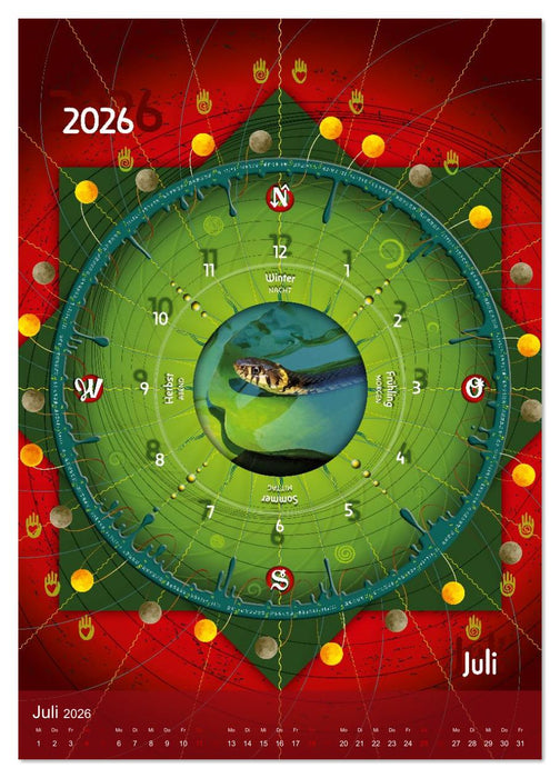 Jahreskreise (CALVENDO Premium Wandkalender 2026)