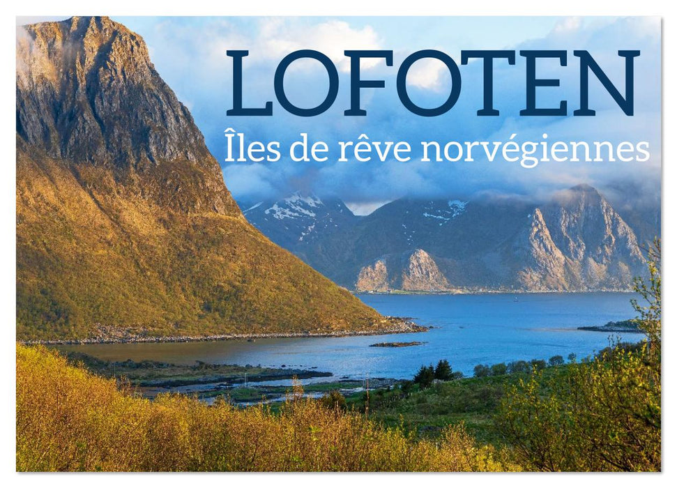 Lofoten - Îles de rêve norvégiennes (CALVENDO Calendrier mensuel 2026)