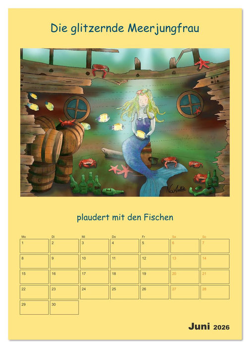 Wasserbewohner (CALVENDO Wandkalender 2026)