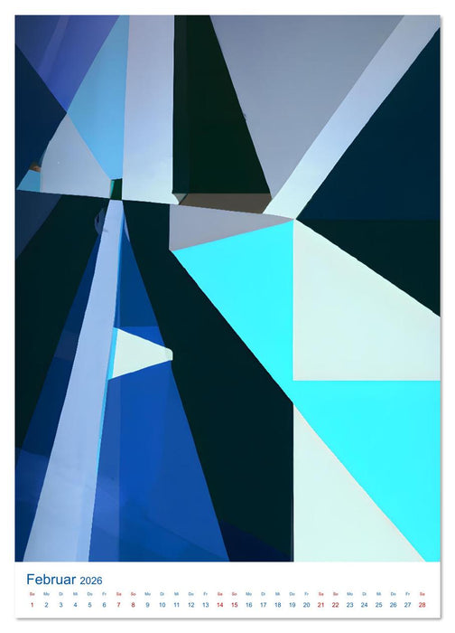 Spiel mit Farben (CALVENDO Wandkalender 2026)