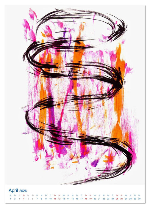 Spiel mit Farben (CALVENDO Wandkalender 2026)