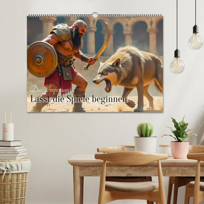 Das Imperium - Lasst die Spiele beginnen (CALVENDO Wandkalender 2026)