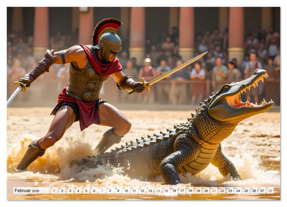 Das Imperium - Lasst die Spiele beginnen (CALVENDO Wandkalender 2026)