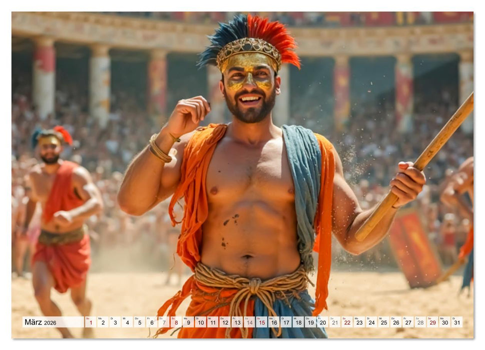 Das Imperium - Lasst die Spiele beginnen (CALVENDO Wandkalender 2026)