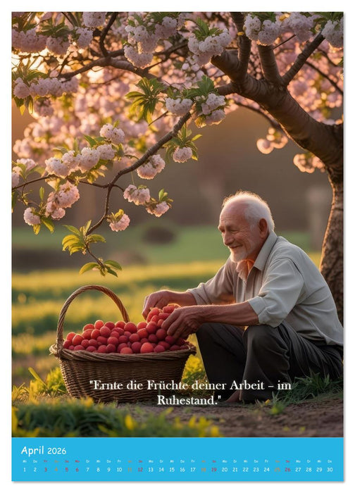 Ruhestand: Wo jeder Tag ein Wochenende ist (CALVENDO Premium Wandkalender 2026)