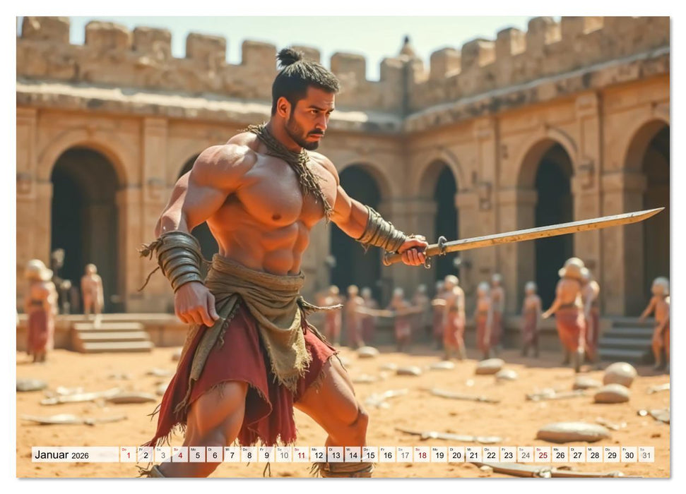 Das Imperium - Lasst die Spiele beginnen (CALVENDO Premium Wandkalender 2026)