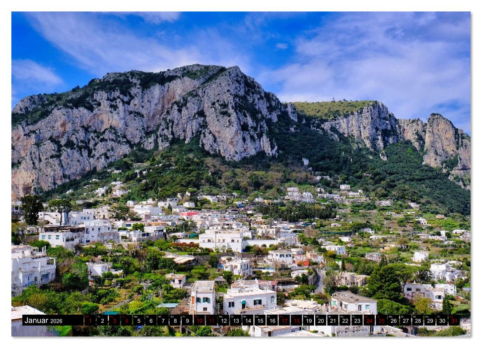Faszinierendes Capri (CALVENDO Wandkalender 2026)