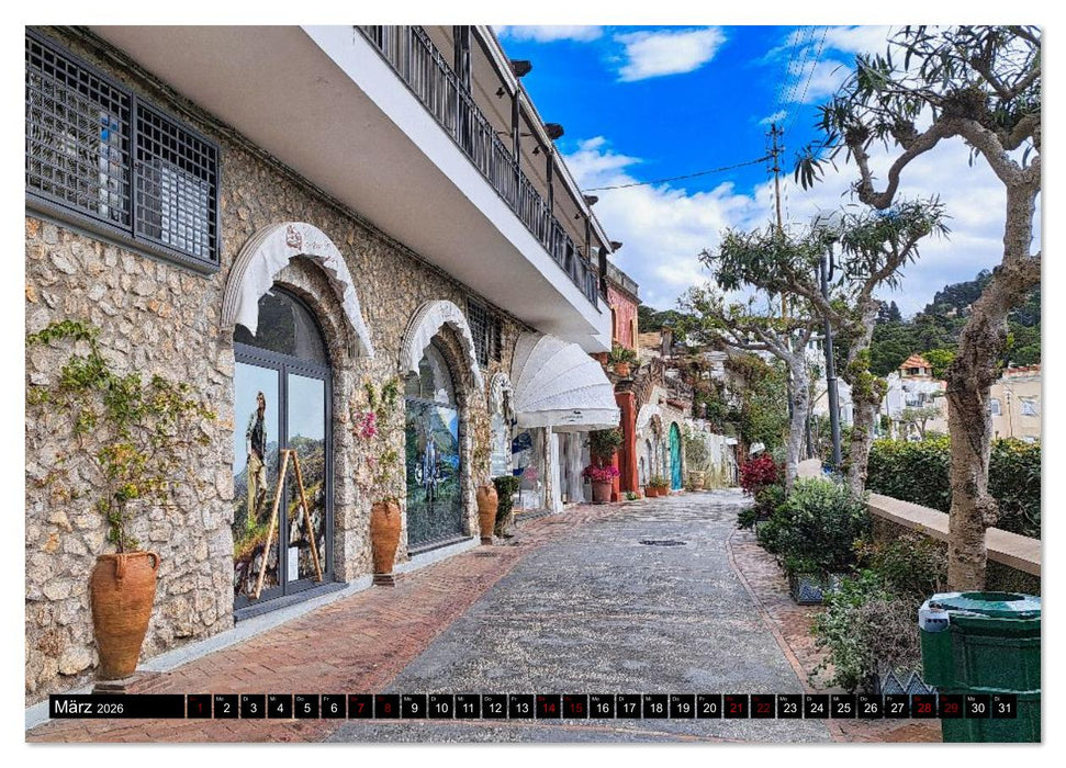 Faszinierendes Capri (CALVENDO Wandkalender 2026)