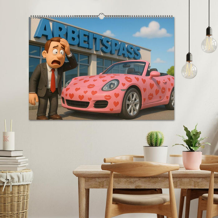 ARBEITSPASS (CALVENDO Wandkalender 2026)