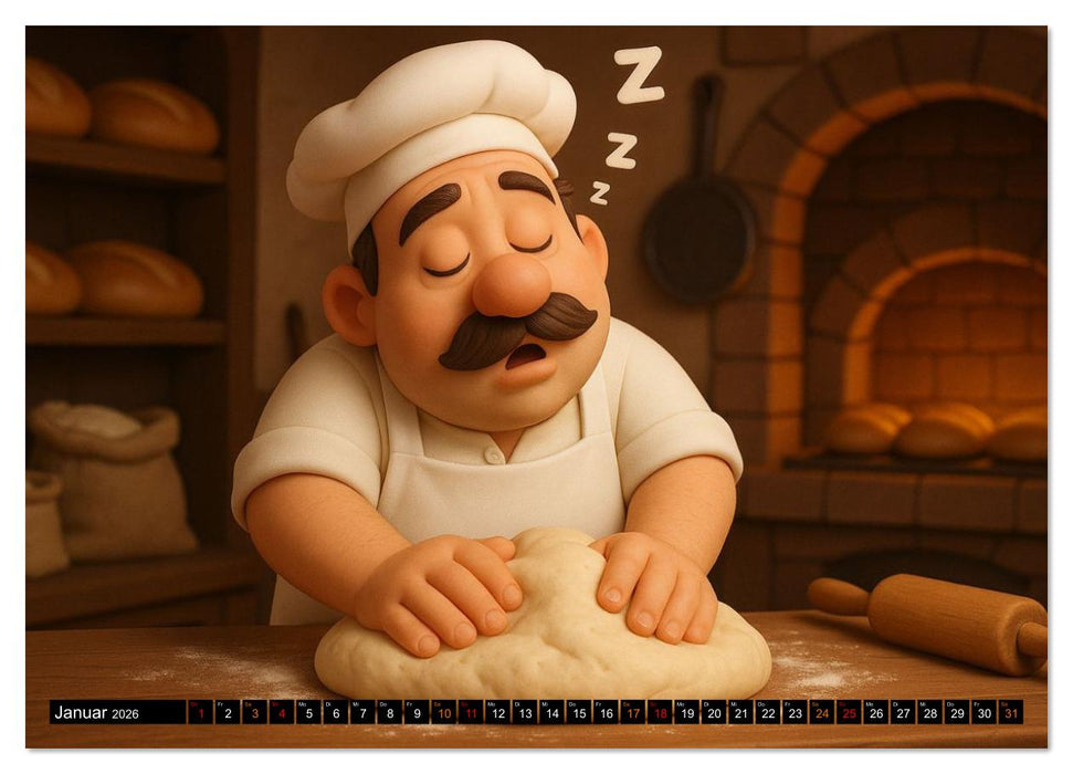 ARBEITSPASS (CALVENDO Wandkalender 2026)