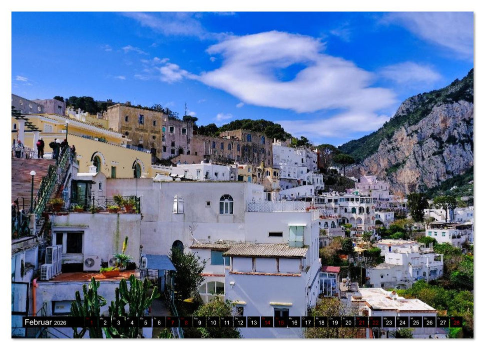 Faszinierendes Capri (CALVENDO Premium Wandkalender 2026)