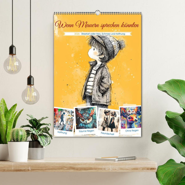 Wenn Mauern sprechen könnten (CALVENDO Wandkalender 2026)