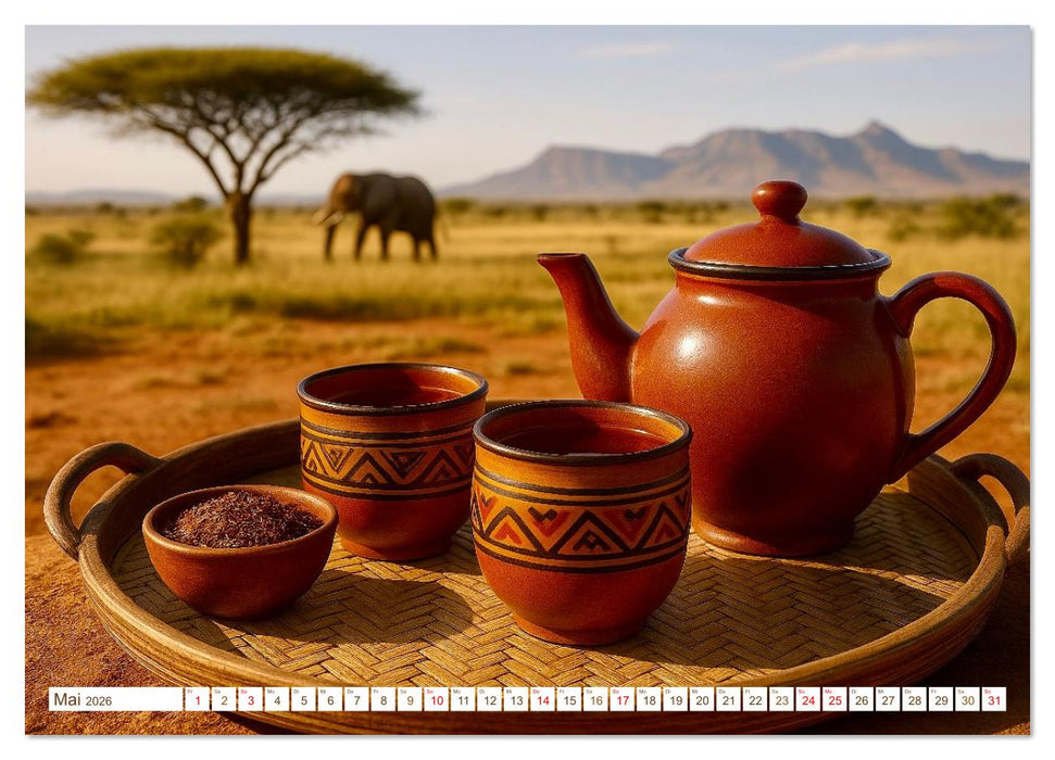 Teezeremonien aus aller Welt (CALVENDO Wandkalender 2026)