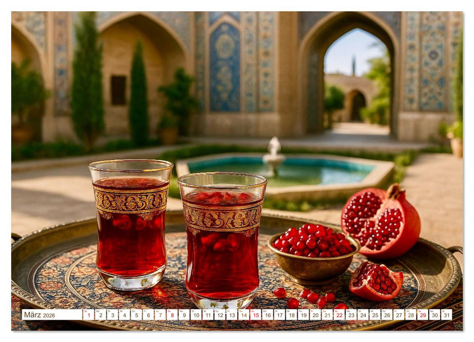 Teezeremonien aus aller Welt (CALVENDO Premium Wandkalender 2026)