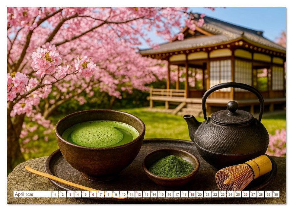 Teezeremonien aus aller Welt (CALVENDO Premium Wandkalender 2026)