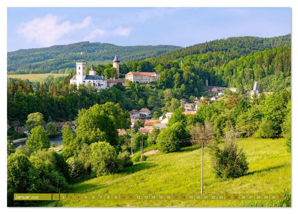 Zauber des Böhmerwalds. Stille Schönheit im Westen Tschechiens (CALVENDO Wandkalender 2026)