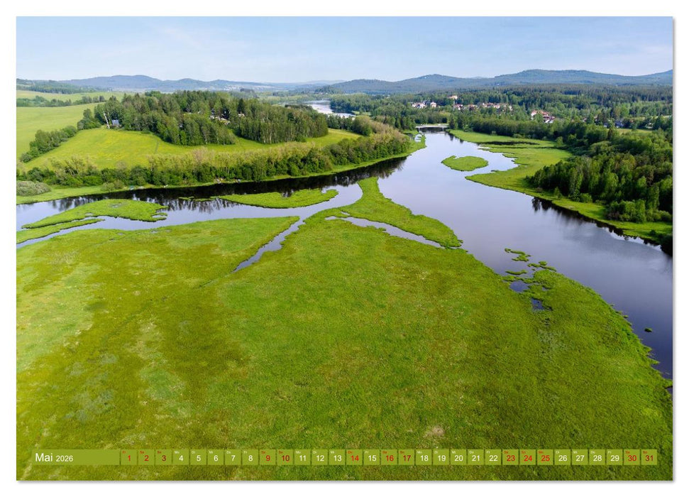 Zauber des Böhmerwalds. Stille Schönheit im Westen Tschechiens (CALVENDO Wandkalender 2026)