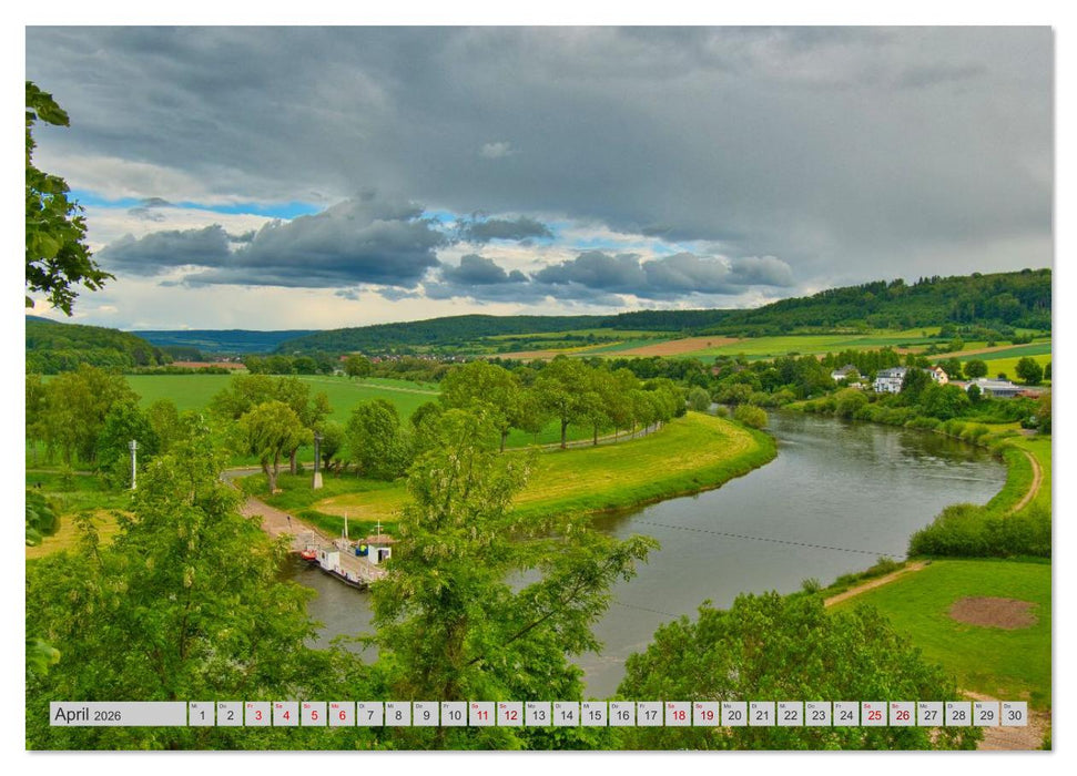 Streifzug durch das Weserbergland (CALVENDO Wandkalender 2026)