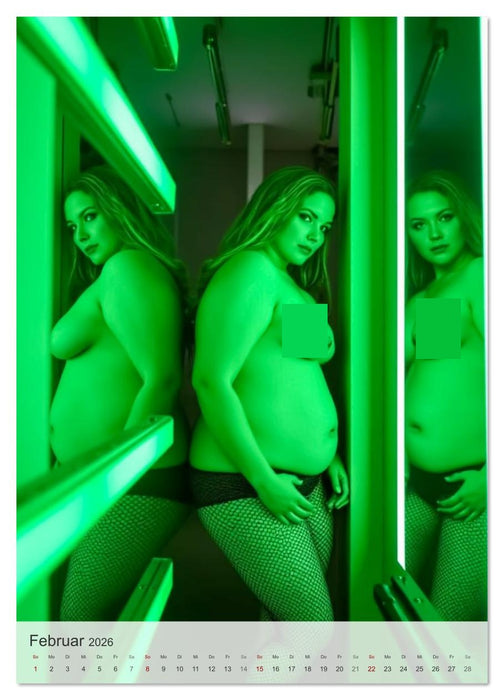 Verführerische Momente - Kniehoch, Kurvig, Sexy (CALVENDO Premium Wandkalender 2026)