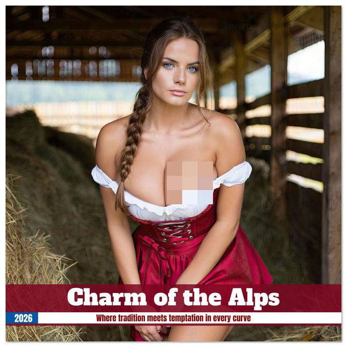 Charm of the Alps (CALVENDO Monthly Calendar 2026)