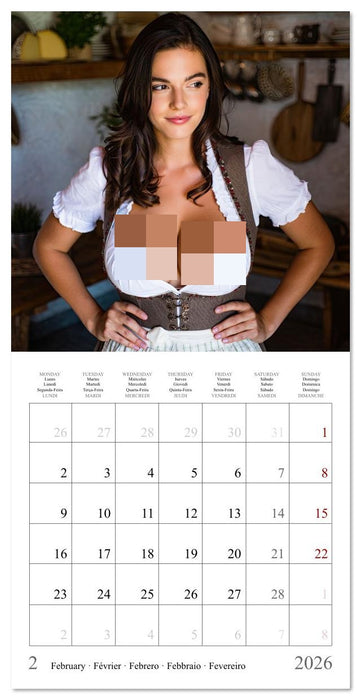 Charm of the Alps (CALVENDO Monthly Calendar 2026)