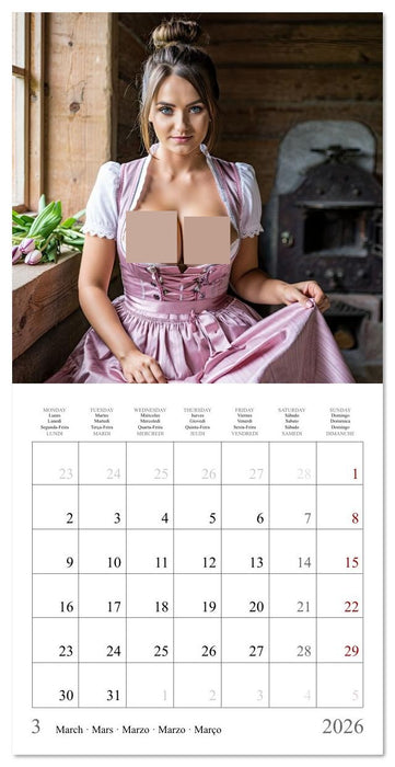 Charm of the Alps (CALVENDO Monthly Calendar 2026)