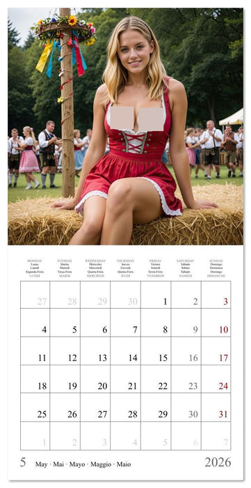 Charm of the Alps (CALVENDO Monthly Calendar 2026)