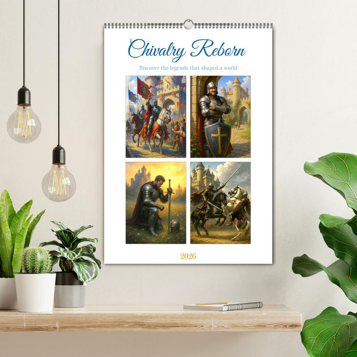 Chivalry Reborn (CALVENDO Monthly Calendar 2026)