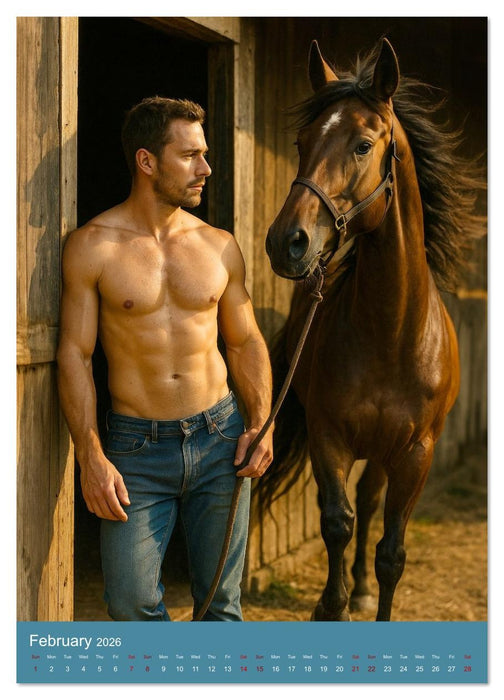 Muscles and Charisma (CALVENDO Monthly Calendar 2026)