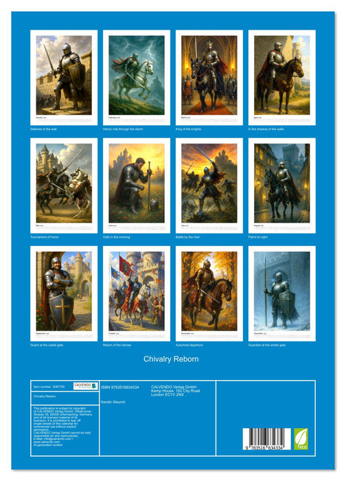 Chivalry Reborn (CALVENDO Premium-Calendar 2026)