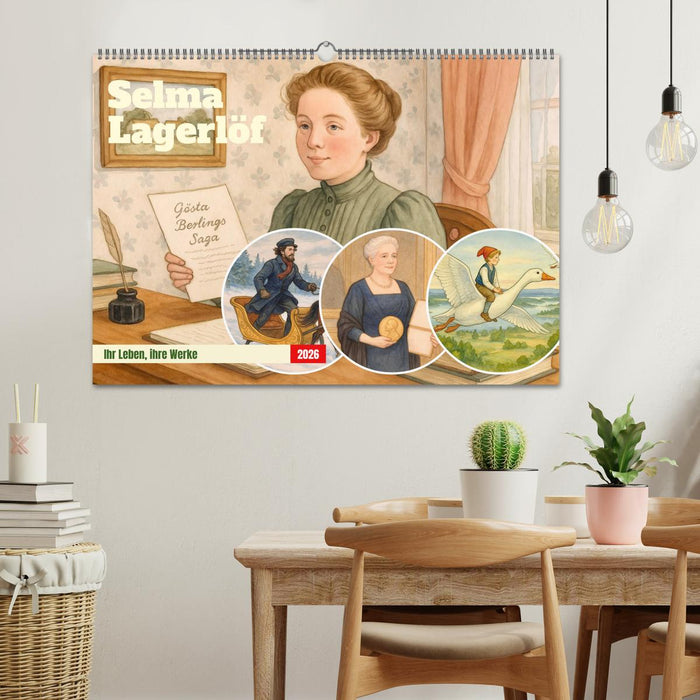 Selma Lagerlöf (CALVENDO Wandkalender 2026)